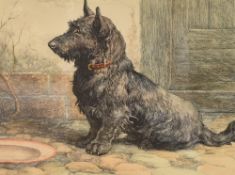 After Herbert Thomas Dickasee (British 1862-1942) colour print 'Forgotton' depicting a patient