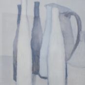 After Giorgio Morandi (Italian 1890-1964) colour print 'Still Life 1951', within wide white mount