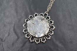 An Eight Reales 'Piece of Eight' coin, from the Lucayan Beach Pirate Treasure Trove of 1628,