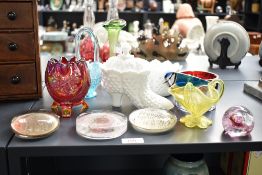 A Malt Extract Diastol For Amyldyspepsia advertising glass paper weight, w8.5cm, sold together