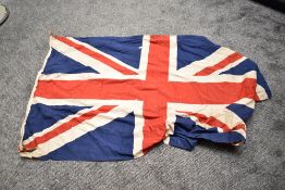 A 20th century double sided Union Jack, L142cm