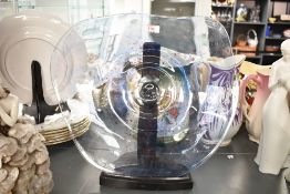 An art glass sculpture