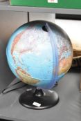 A Melinera illuminating rotating globe, h41cm