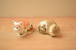 A Royal Crown Derby bone china collectors guild exclusive 'Spice' paperweight sold alongside a Royal