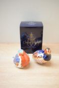 A Royal Crown Derby bone china limited edition Partridge paperweight, number 3508/4500, sold
