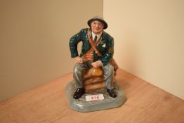 A Royal Doulton Classics limited edition bone china figure 'Air Raid Precaution Warden' HN 4555,