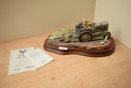 A limited edition Border Fine Arts study 'The Fergie' model number JH64 by Ray Ayres with