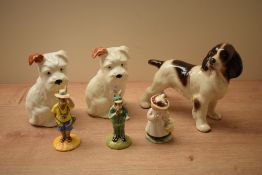 Two Royal Doulton bone china Bunnykins character studies 'Tourist Bunnykins' DB 190 and 'Stop
