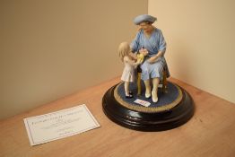 A Country Artist's limited edition figure group 'Flowers For Her Majesty' by Paul Szeiler limited