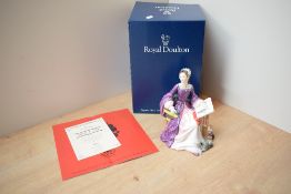 A Royal Doulton bone china limited edition figurine 'Mary Tudor' HN 3834, modelled by Pauline