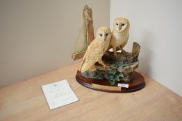 A Border Fine Arts limited edition figure group 'A Room with a View' model number B1376, modelled by