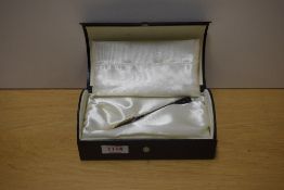 A boxed Conway Stewart 58 lever fill fountain pen 145/500 in Dartmoor with one wide and two narrow