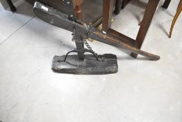 An Antique cart jack