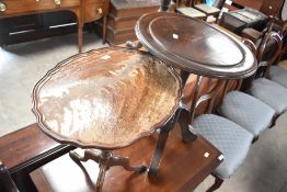 Two reproduction occasional tables