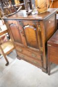 A Titchmarsh and Goodwin TV cabinet, width approx. 81cm