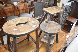 Four traditional stools