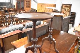 Two reproduction wine tables