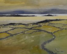Desmond Turner (Irish 1923-2011) watercolour, untitled but thought to be West of Ireland (coastal)