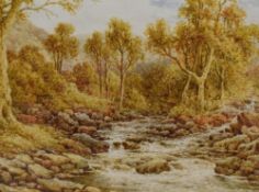 Local interest* Charles A Bool (British 19th/20th century) watercolour 'On The Leven, Nr Windermere'