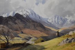 Local interest* William Heaton Cooper (British 1903-1995) watercolour 'Wetherlam from Birk Head