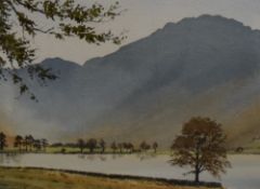 Local interest*Jack Beddows (British 1943-1993) watercolour, Buttermere & Haystacks, signed lower