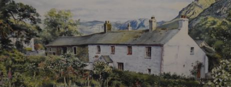 Local interest* After Graham Carver (British contemporary) decorative colour print ' Evening