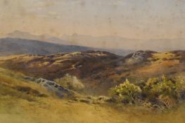Local interest* Arthur Tucker (British 1864-1919) watercolour, local landscape, signed lower left,