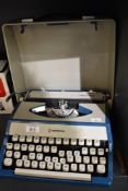 A vintage Litton Imperial portable typewriter