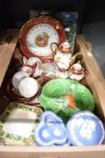 A Handerbeit Germany coffee set to include tray, cups, saucers and tea set (16) sold along with