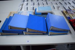 A collection of Manchester City Football Programmes mainly 1970's in 7 official albums and loose