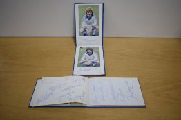 Two Preston North End Autograph Albums, 1978-1979 including Ricky Thompson, Peter Lichfield, Harry