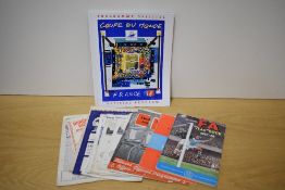 1950's Football Programmes, 1958 Swindon Town V Norwich City x3 & V Bournemoth, 1957 FA Cup second