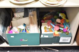 A large assortment of Clark & CO and similar sewing thread etc.