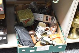 A miscellaneous lot to include chess pieces, stein, toy tractor and an Exclusive First Edition bus