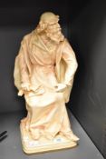 A Doulton Burslem sculpture of Shylock, signed to reverse, h42cm