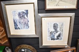 After Marta Gottfried Wiley, (20th Century) 'Jazz Dancer', framed print, 44cm x 49cm, sold