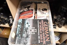 A large selection of history and war related books including titles Rorke's Drift by James W