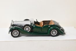 A 1989 Franklin Mint 1:24 scale Die-cast, 1938 Alvis 4.3 Litre with tag, in polystyrene packing