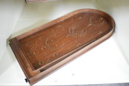House of Marbles Bagatelle Board with ball bearings present