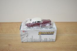 A Brooklin Models The Brooklin Collection 1:43 scale die-cast, BRK 105 1947 Cadillac, Lotus Cream/
