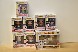 Funko Pop! Vinyl Figures, Bob's Burgers, 40 Espresso Trip Tina & Unicorn, 74 Bob Belcher, 75 Linda
