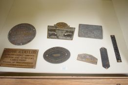 Brass Machine/Engine Plates, Crone & Taylor ( Engineering ) Limited Sutton Oaks St Helens, Hick