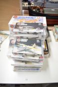 1990's Airfix 72nd scale plastic kits, Series 1 Boulton Paul Defiant N.F.I, Grumman Widgeon,