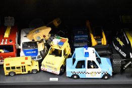 Playmobile Vehicles and Accessories, Police, Fire, Construction etc along with a Argos Air Racer
