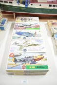 1970's Airfix 72nd scale plastic kits, Series 2 264 TBD-1 Devastator, 291 Star Fighter, 295