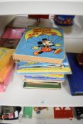 Childrens Annuals, Mickey Mouse 1948 & 1949, 1951, 1954, 1956, 1962, 1977, 1978 x3, 1981, 2000 x2,