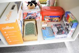 Modern Toys and Games, 9332 Chad Valley small Bagatelle in card box, Anki Overdrive Starter Kit,