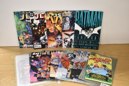 DC Comics and Transfers, Silver Age No1, The Kingdom No 1, No2, Spiderman 82 in original packaging