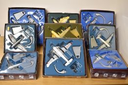 Nine Corgi 1:144 scale die-cast 1st Issue Aviation Archive Frontier Airliners, 47504 Lockhead