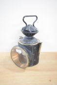 Furness Railway Handlamp by Messengers & Son Birmingham Patent Corrugated Lamp from Silverdale